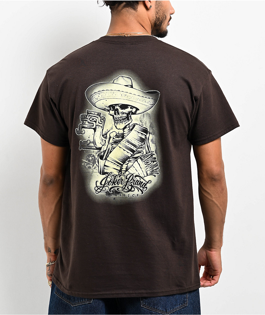 Joker Zarrape Brown T-Shirt