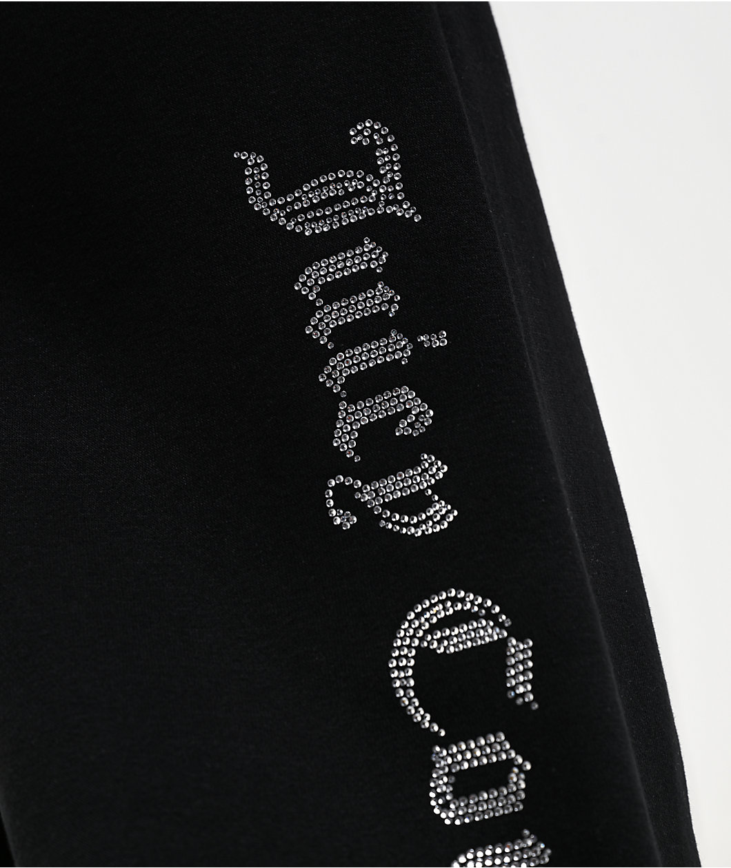 Juicy Couture Licorice Fleece Wide Leg Sweatpants