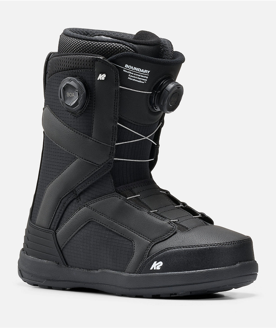 K2 Boundary Double BOA Black Snowboard Boots 2027