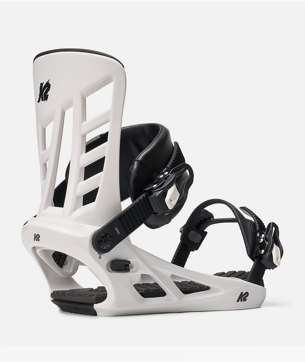 K2 Indy White Snowboard Bindings 2026