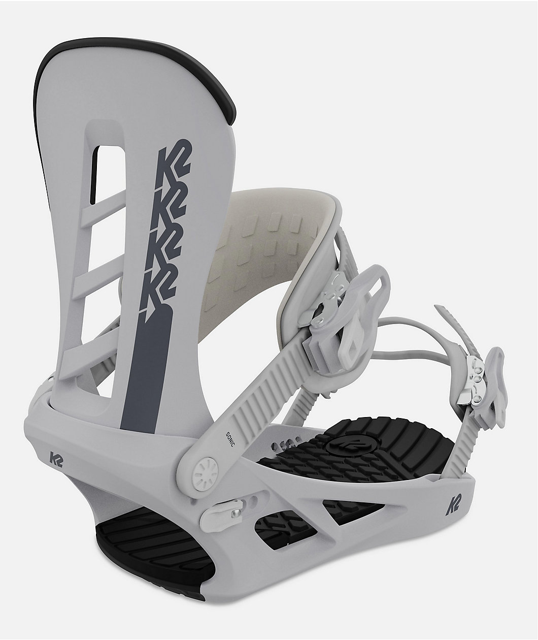 K2 Sonic Black Snowboard Bindings 2024