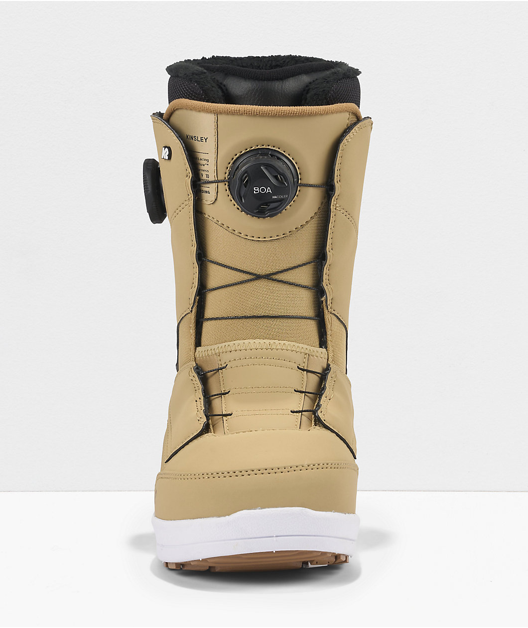 K2 Women's Kinsley Tan Snowboard Boots 2023