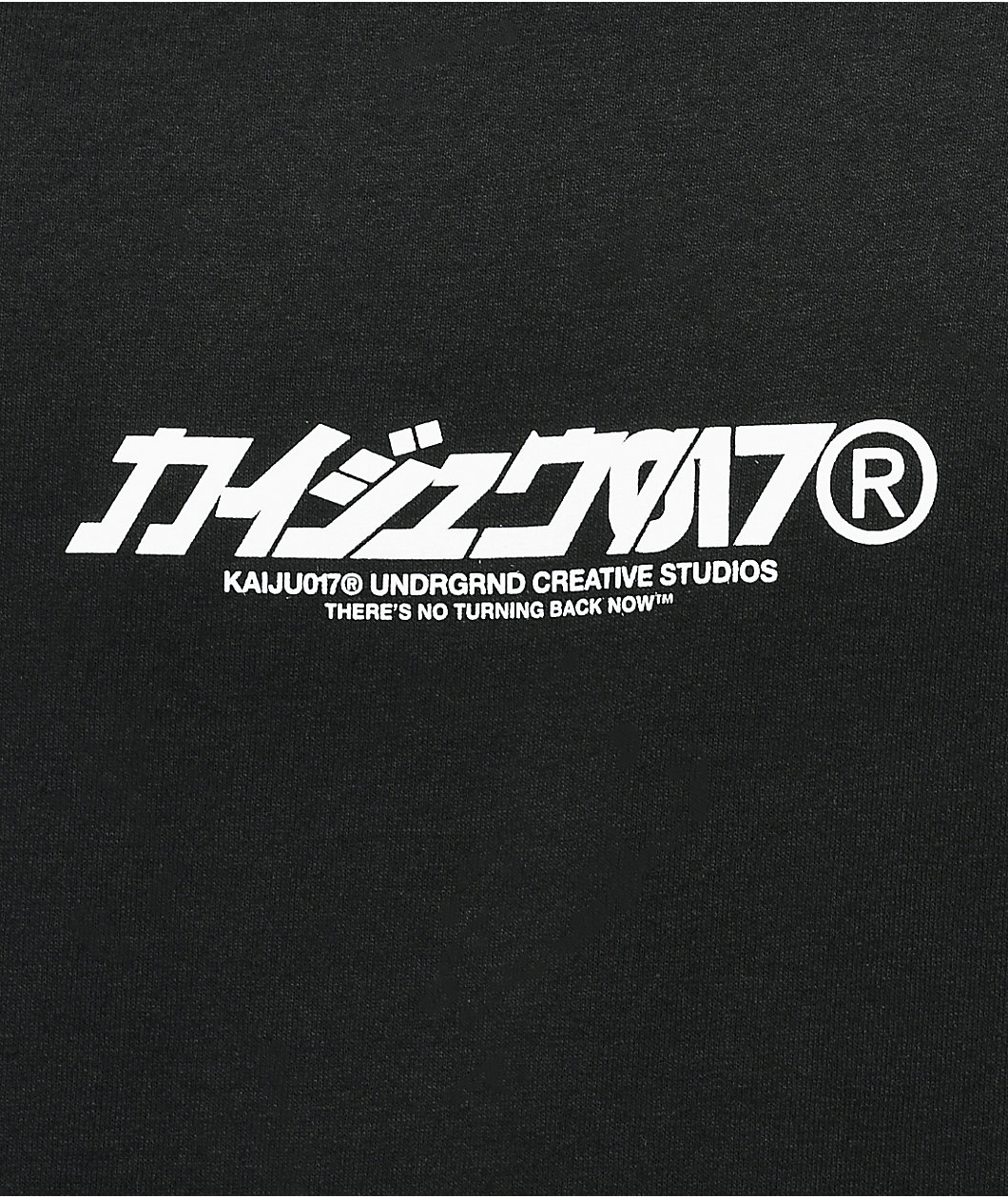 KAIJU017 Sakura Black T-Shirt
