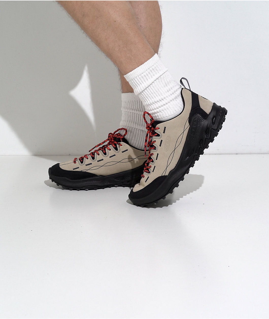 KEEN Jasper Zionic Beige & Red Shoes