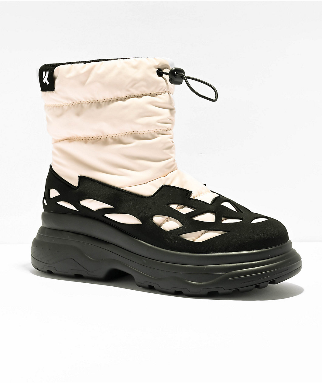 KOI Broken Helm Cream Snow Boots
