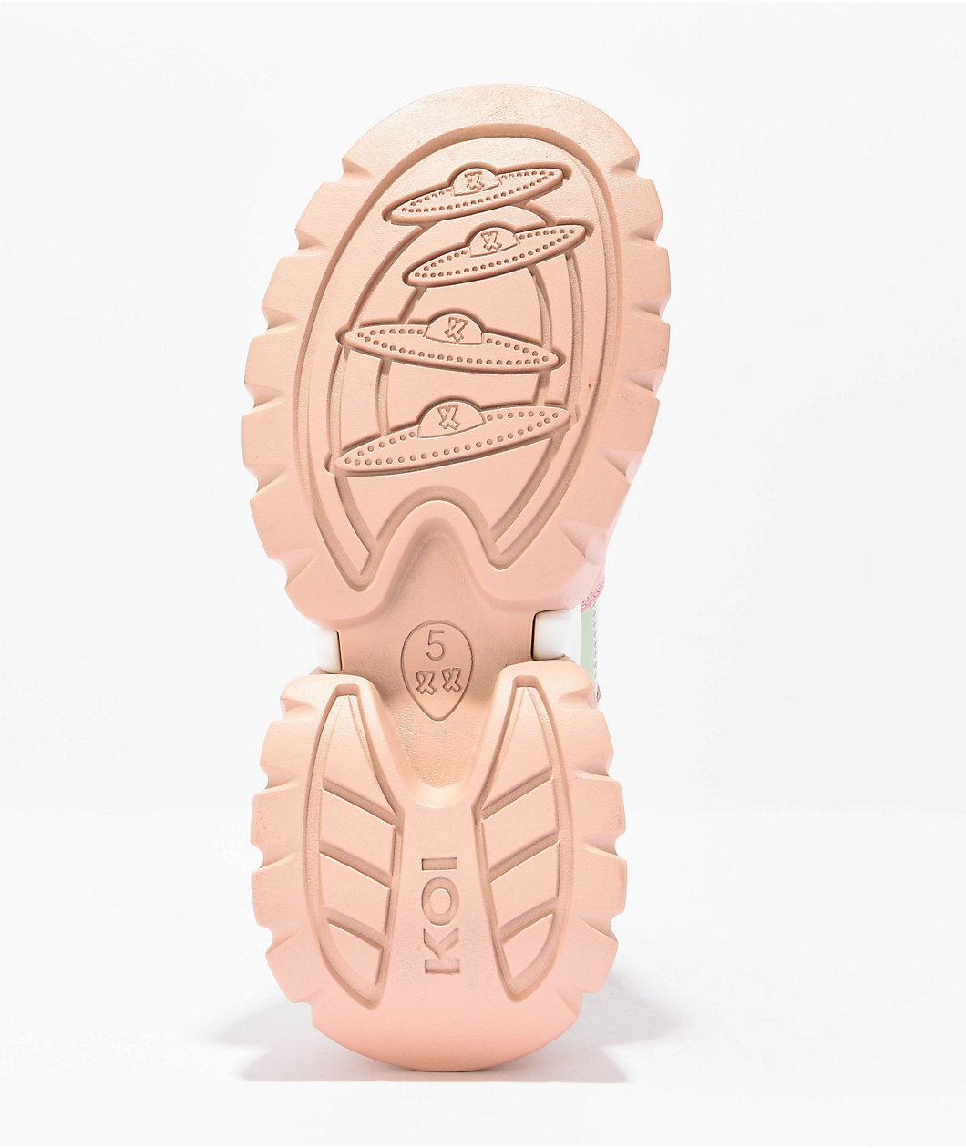 KOI Strawberry Juice  Pink Platform Shoes