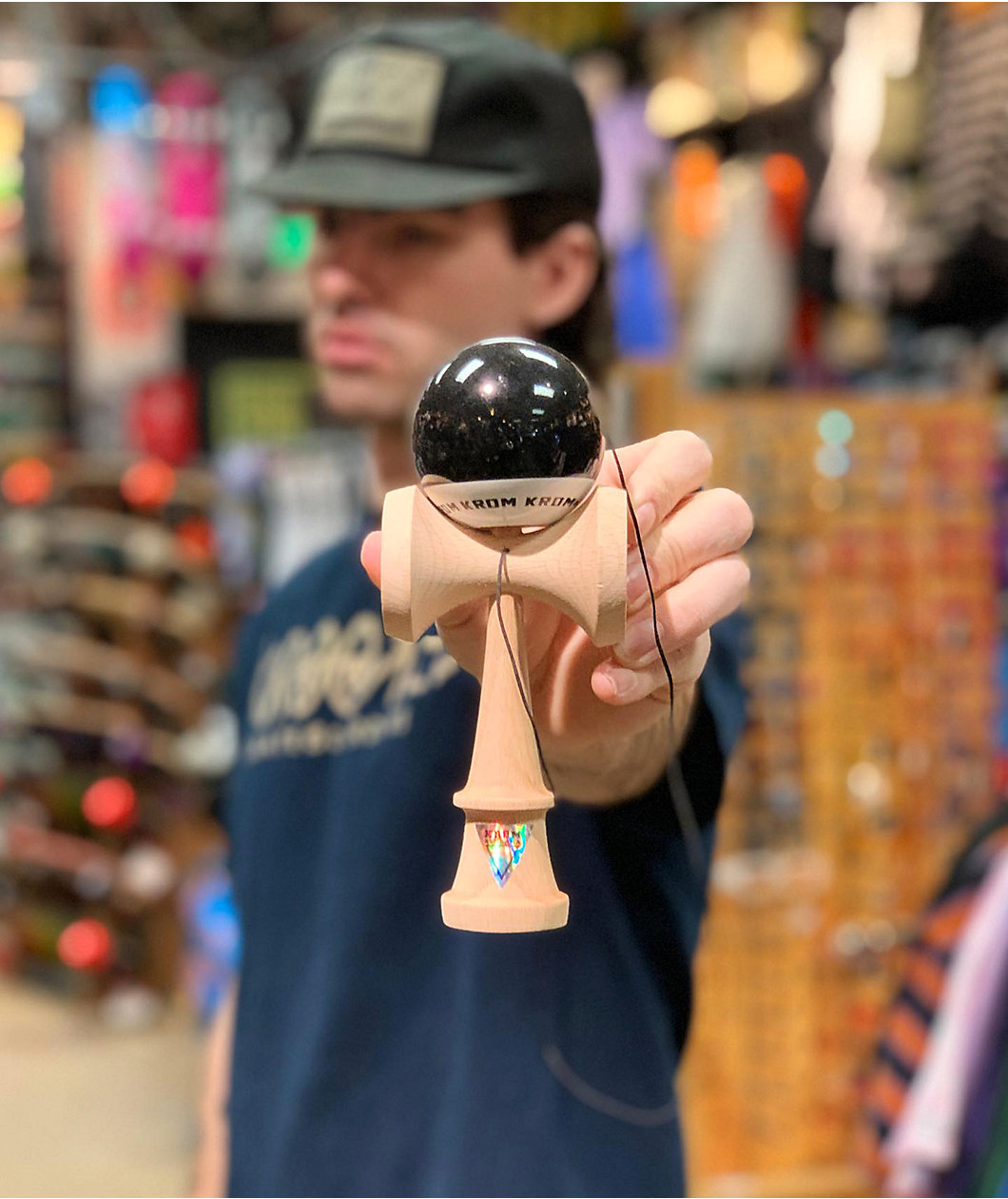 KROM Pop Black Kendama