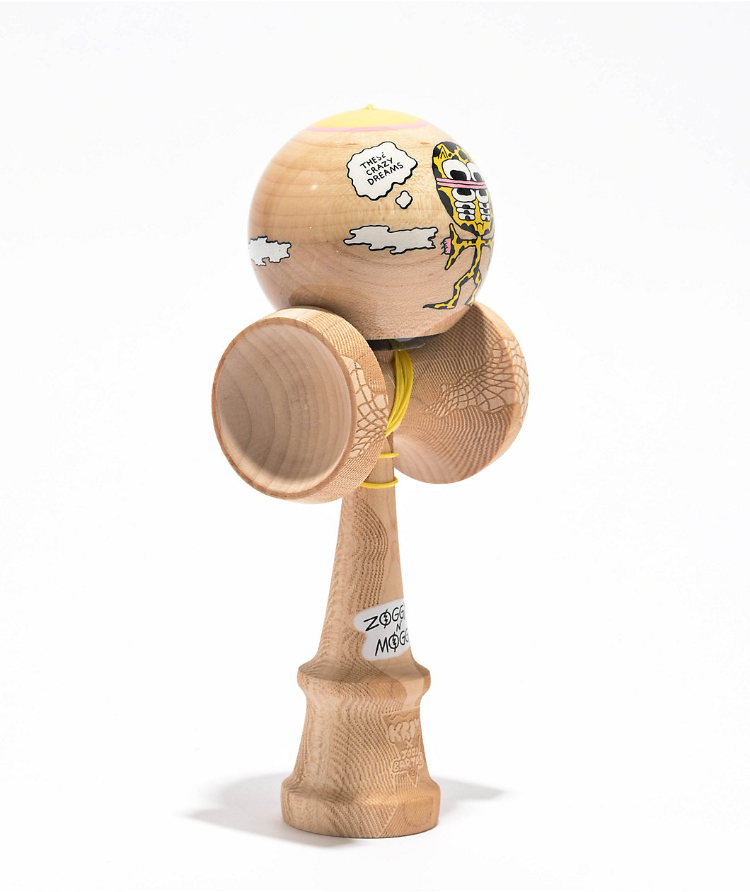 KROM x Jody Barton Zoggy & Moggy Crazy Dream Kendama