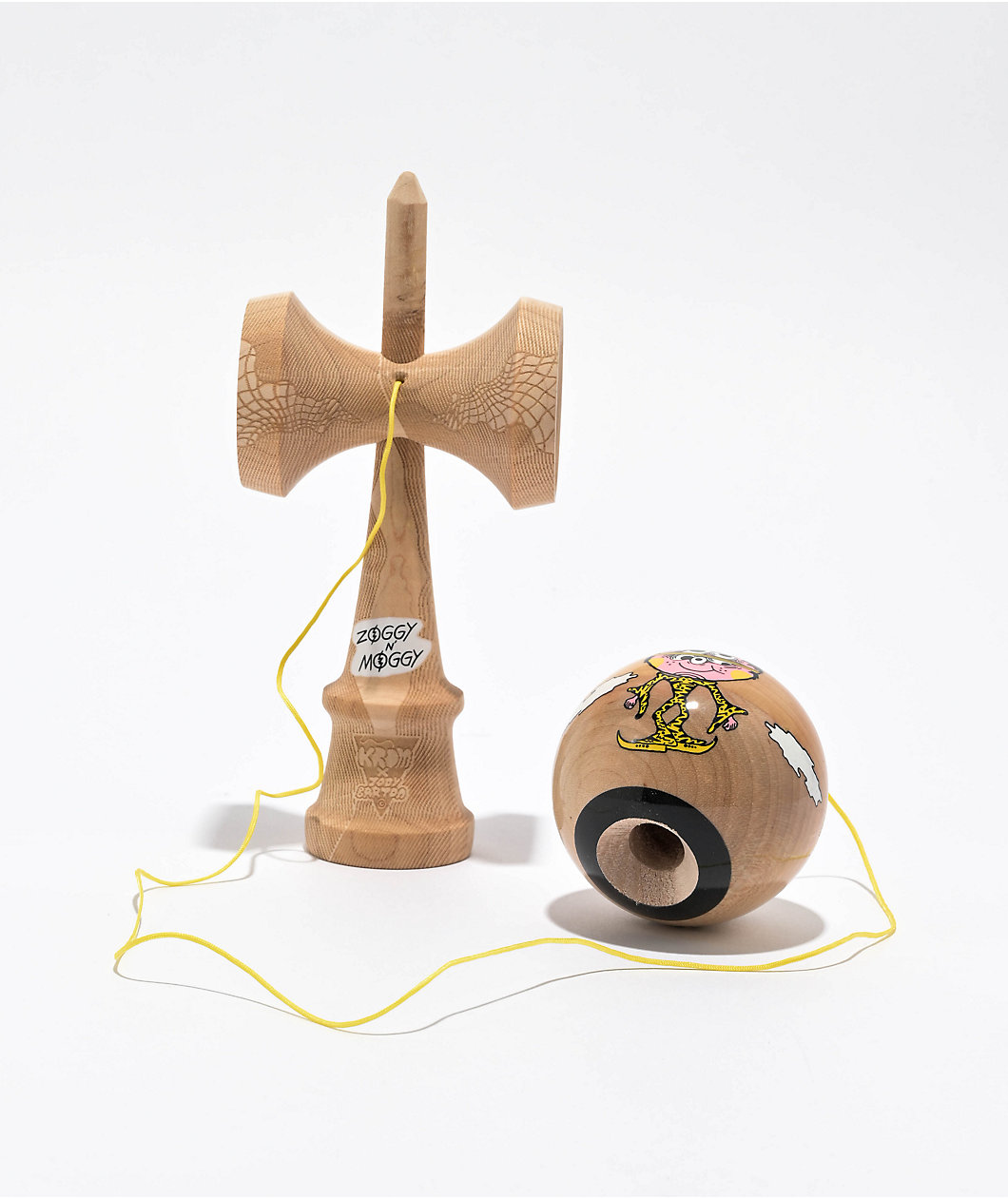 KROM x Jody Barton Zoggy & Moggy Crazy Dream Kendama