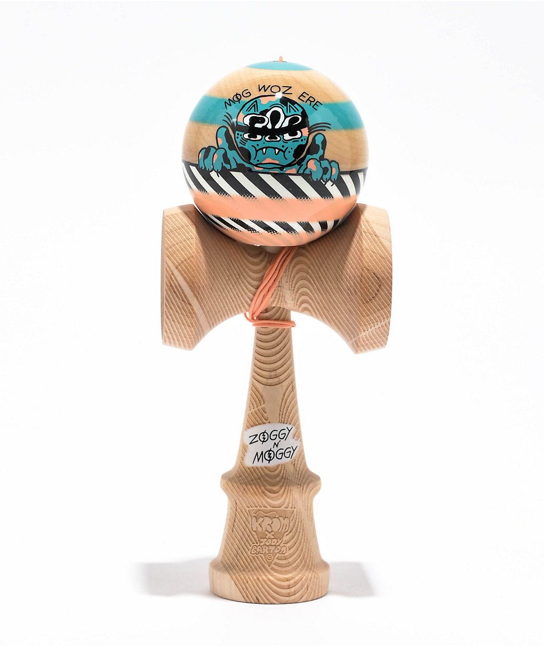 KROM x Jody Barton Zoggy & Moggy Mog Waz Ere Kendama