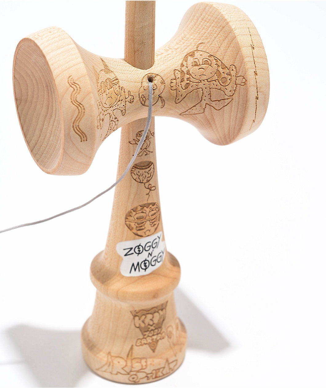 KROM x Jody Barton Zoggy & Moggy Sandplanet Kendama