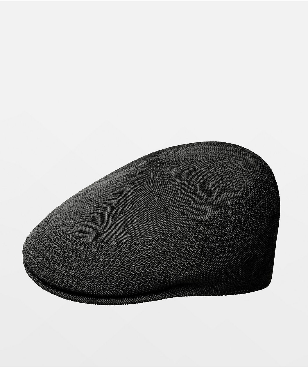 Kangol Tropic 507 Ventair Black Flat Cap