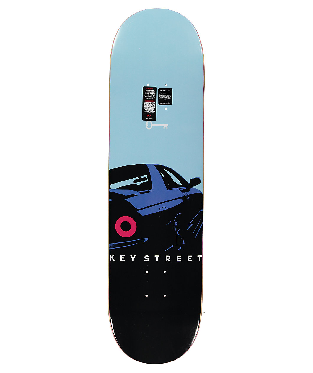 Key Street Angles 8.5" Skateboard Deck