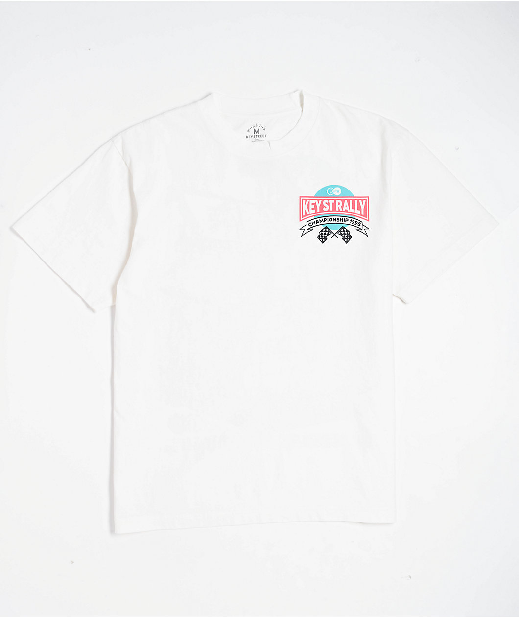 Key Street Arcade White T-Shirt