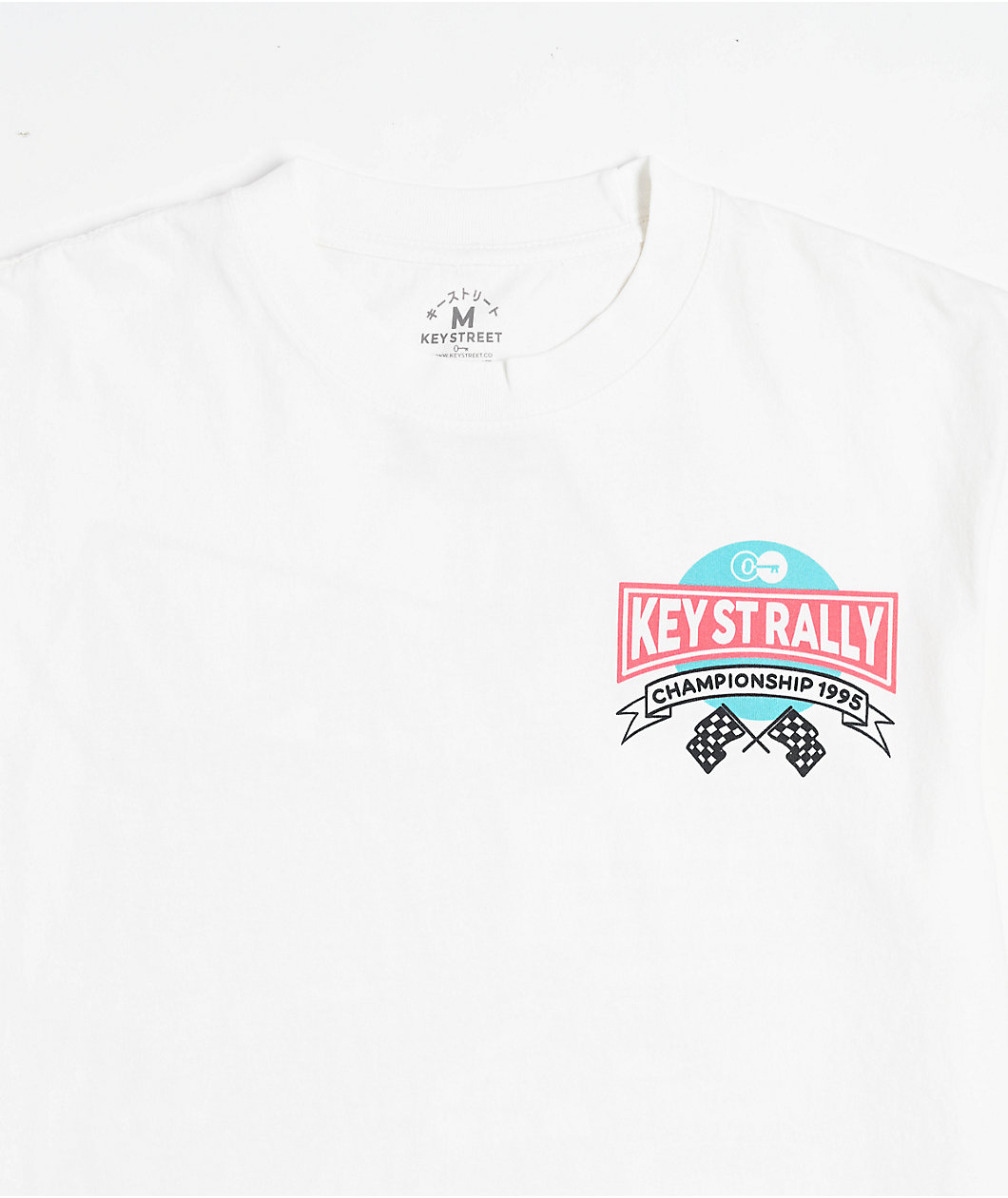 Key Street Arcade White T-Shirt
