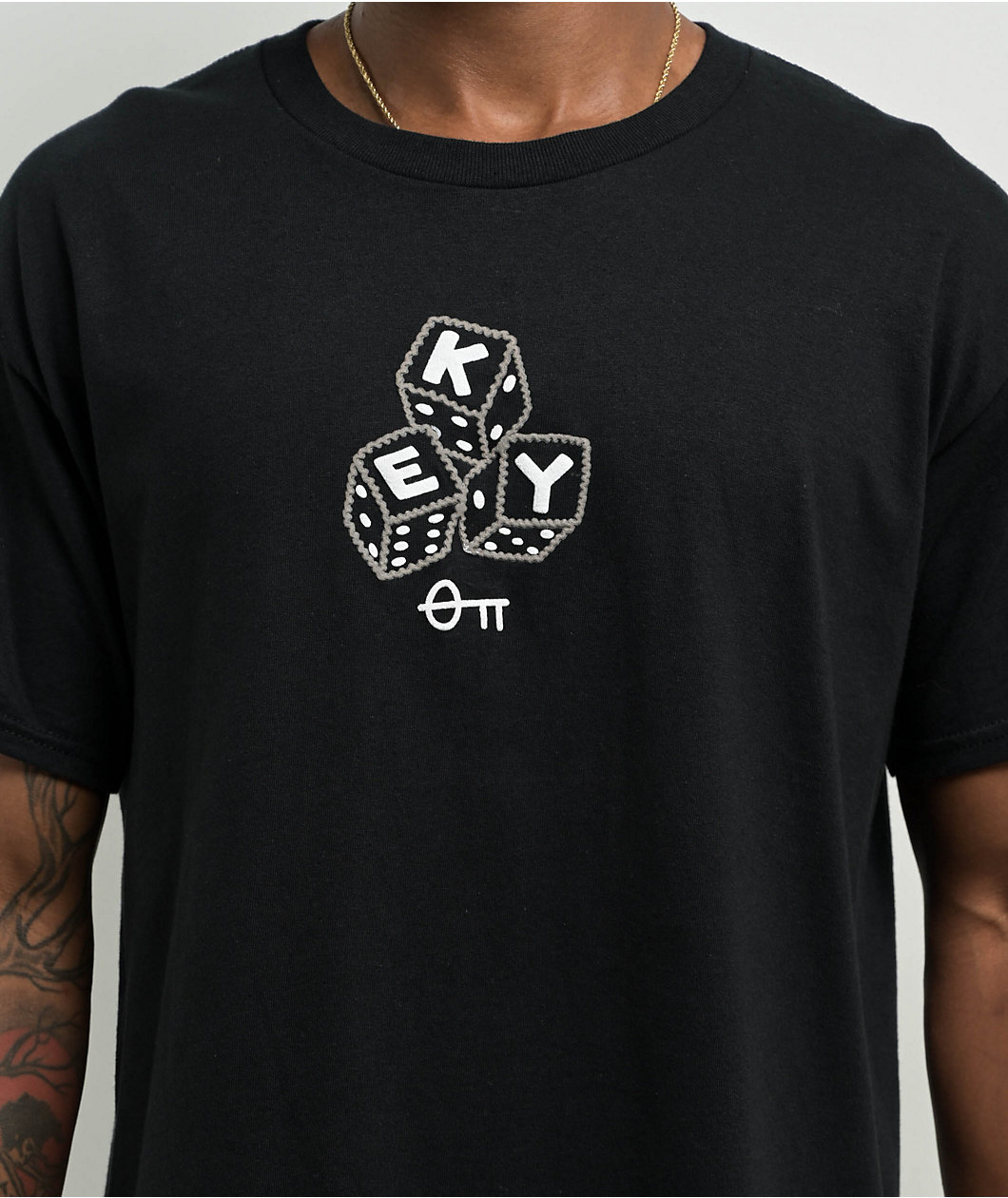 Key Street Dice Black T-Shirt