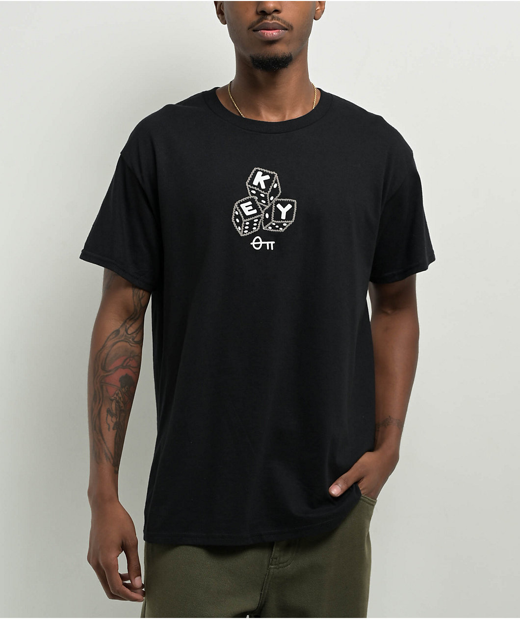 Key Street Dice Black T-Shirt