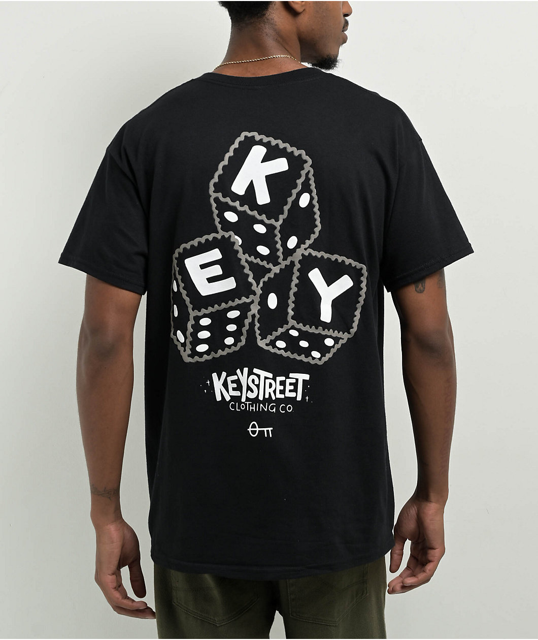 Key Street Dice Black T-Shirt