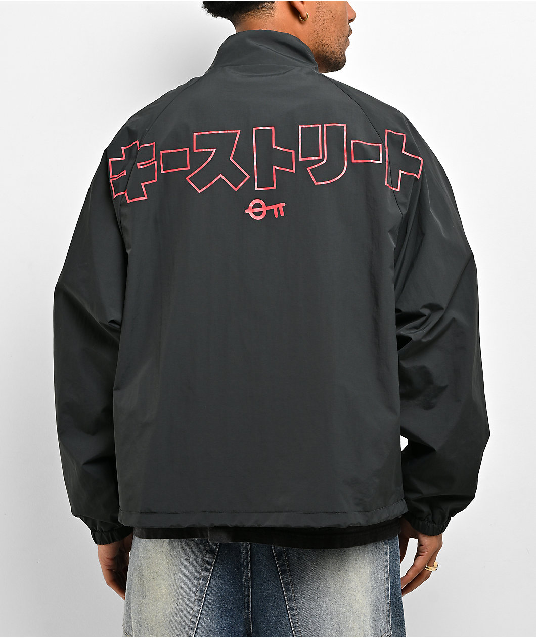 Key Street FC 2.0 Black Anorak Jacket