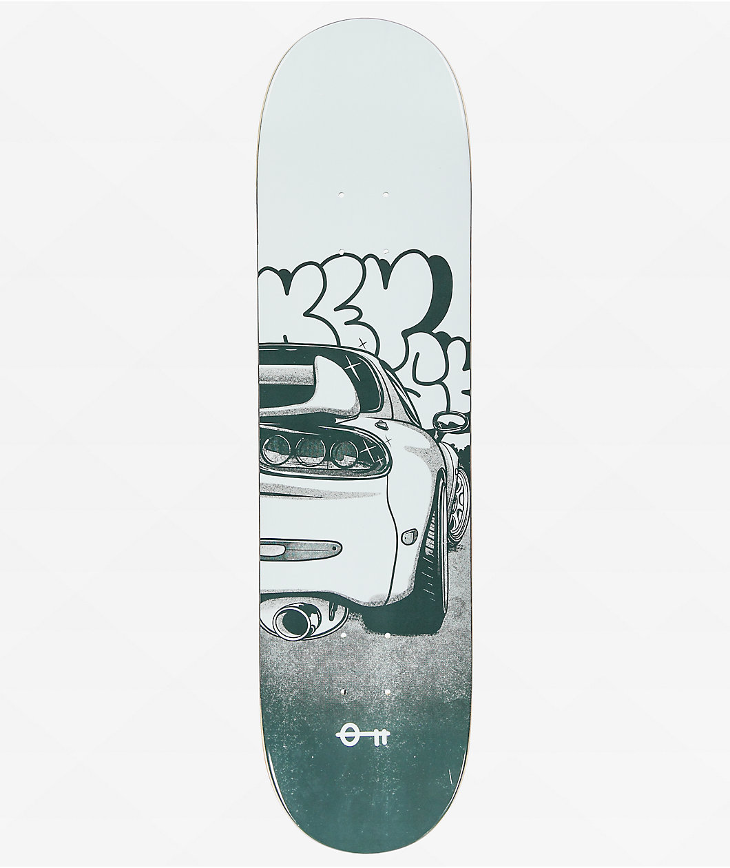 Key Street Halftone 8.0" Skateboard Deck
