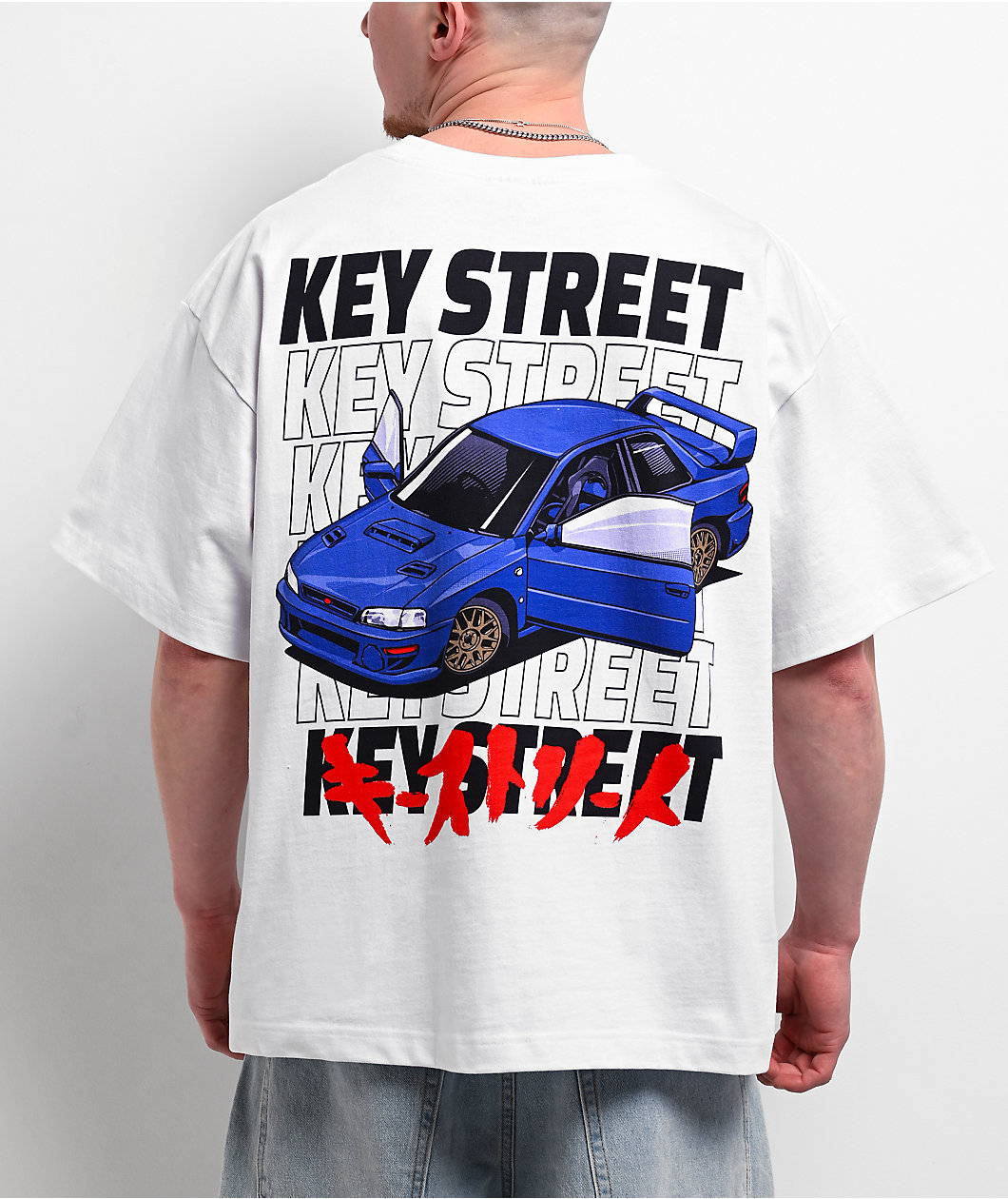 Key Street Homage White T-Shirt