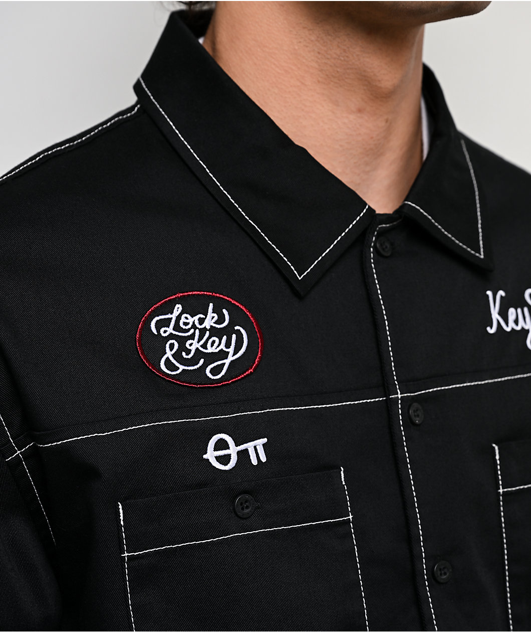 Key Street Low Standards Black Work Shirt