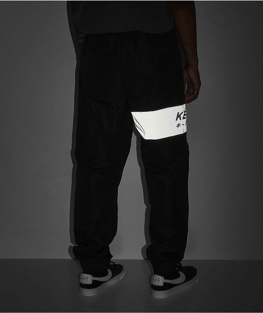 Key Street Yoru Windbreaker Black Pants