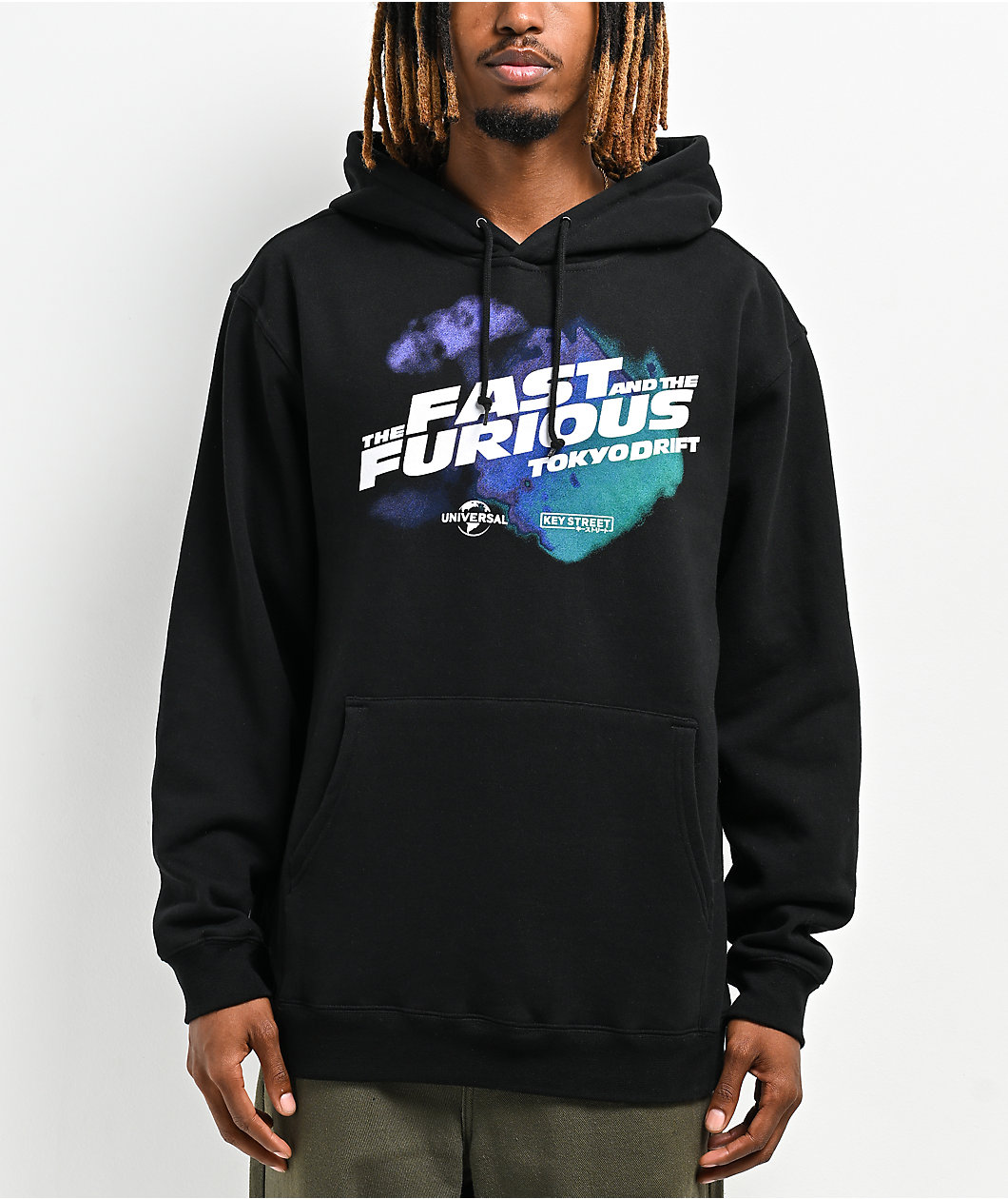 Key Street x Fast & Furious Tokyo Drift Black Hoodie