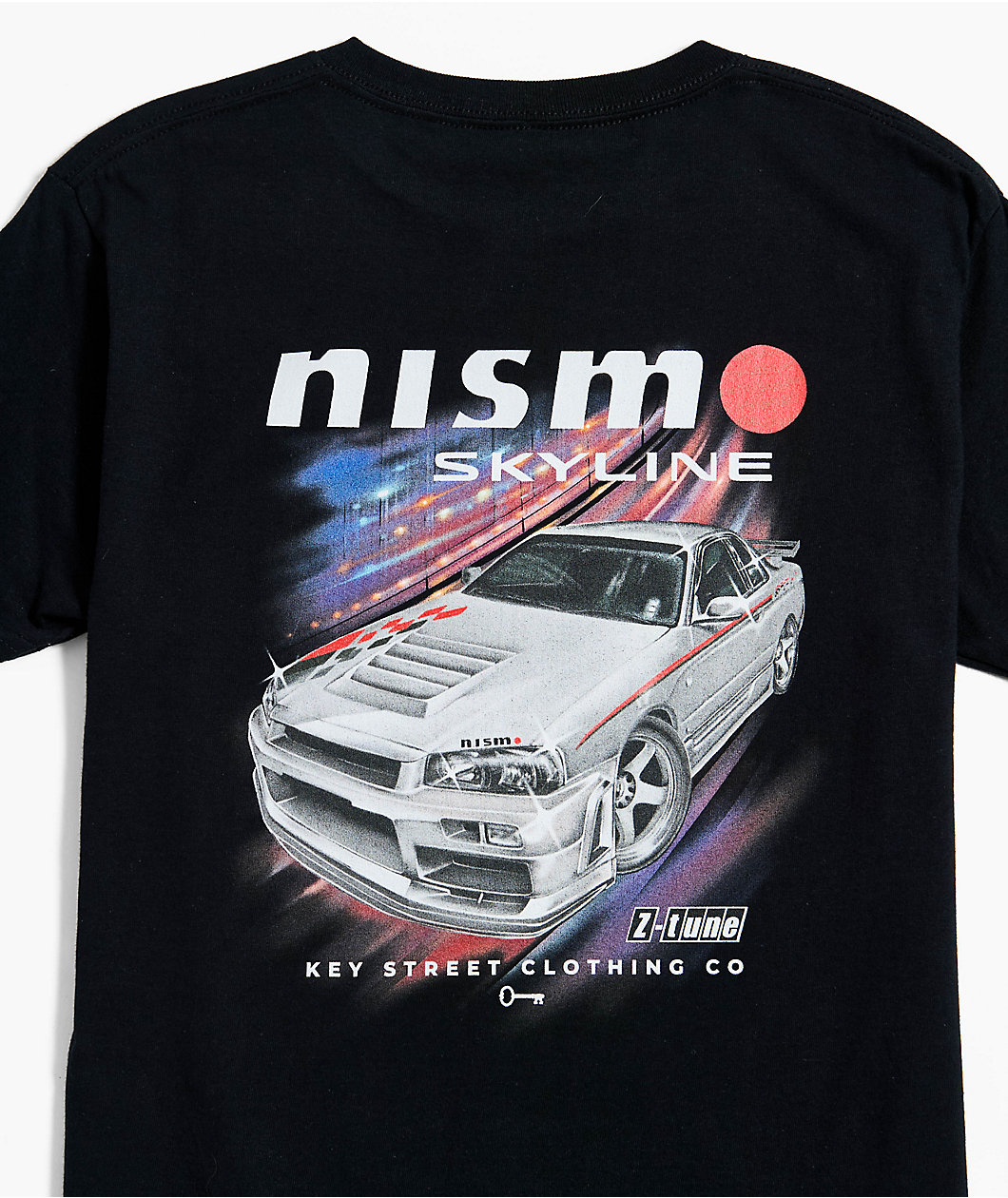 Key Street x NISMO Kids Skyline Black T-Shirt