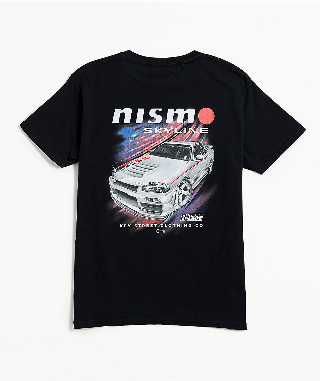 Key Street x NISMO Kids Skyline Black T-Shirt