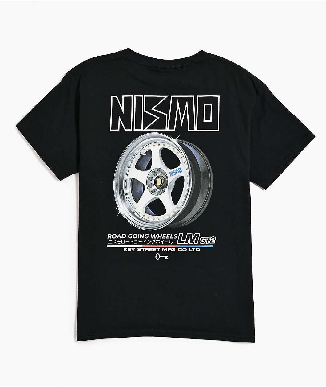 Key Street x NISMO Kids Wheel Black T-Shirt