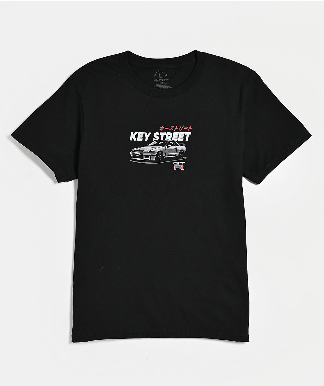 Key Street x Nissan Kids Generation Black T-Shirt