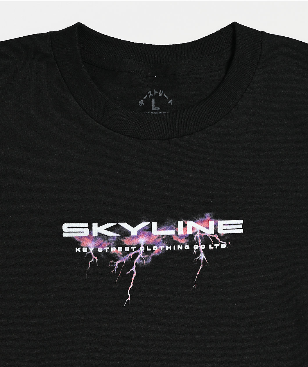 Key Street x Nissan Kids R32 Storm Black T-Shirt