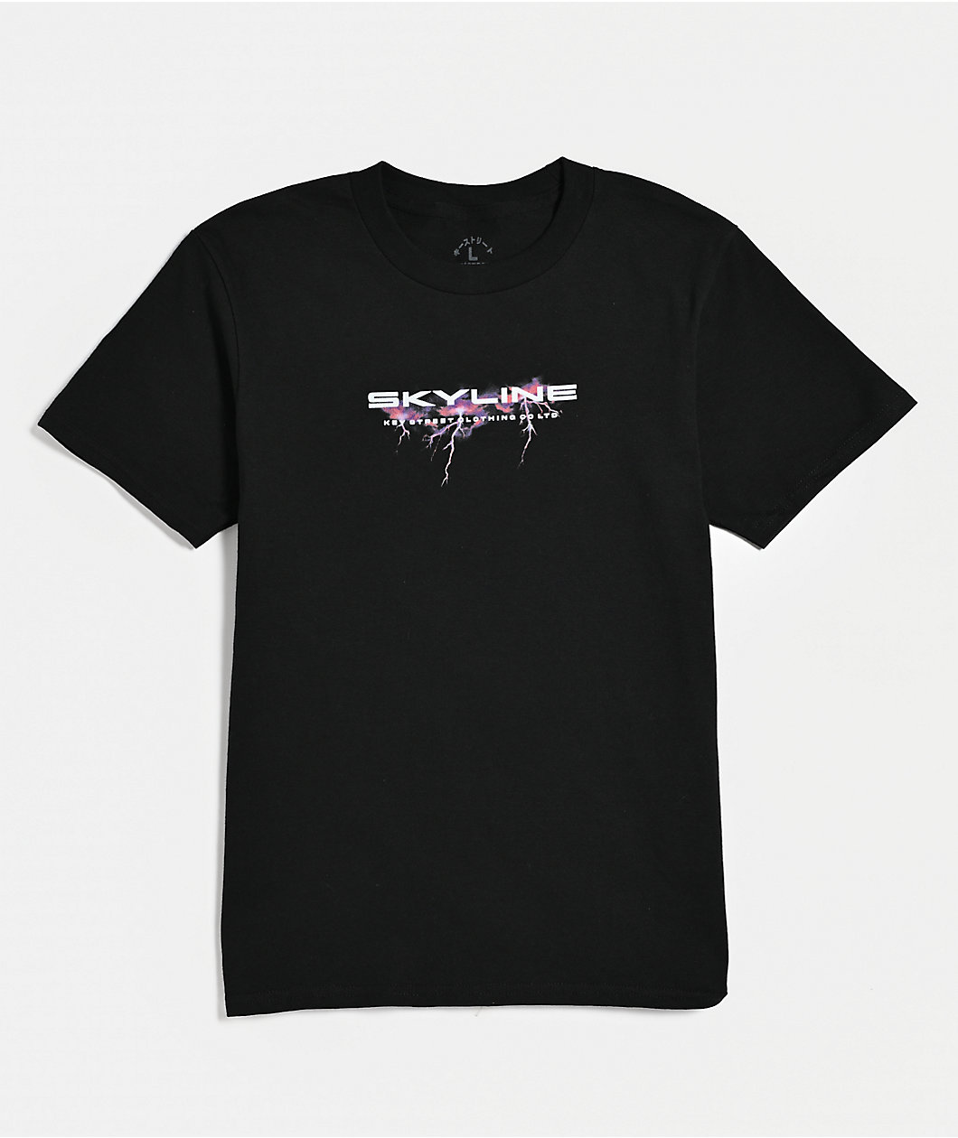 Key Street x Nissan Kids R32 Storm Black T-Shirt