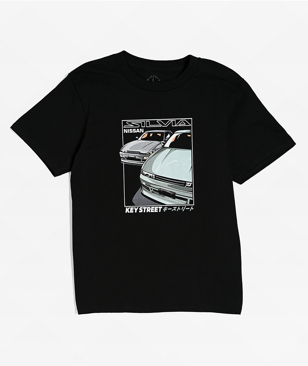Key Street x Nissan Kids S13 Black T-Shirt