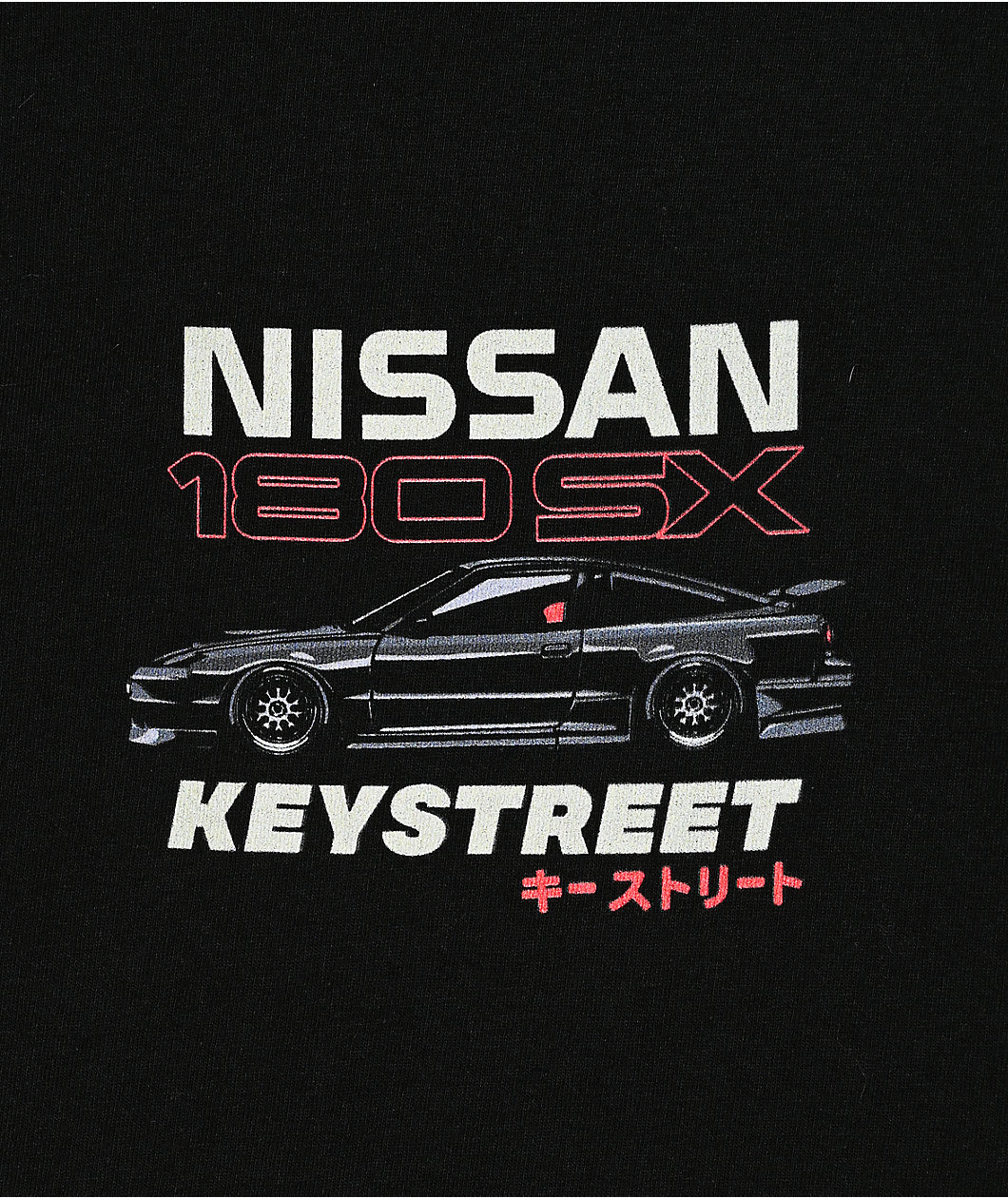 Key Street x Nissan Kids Type X Black T-Shirt