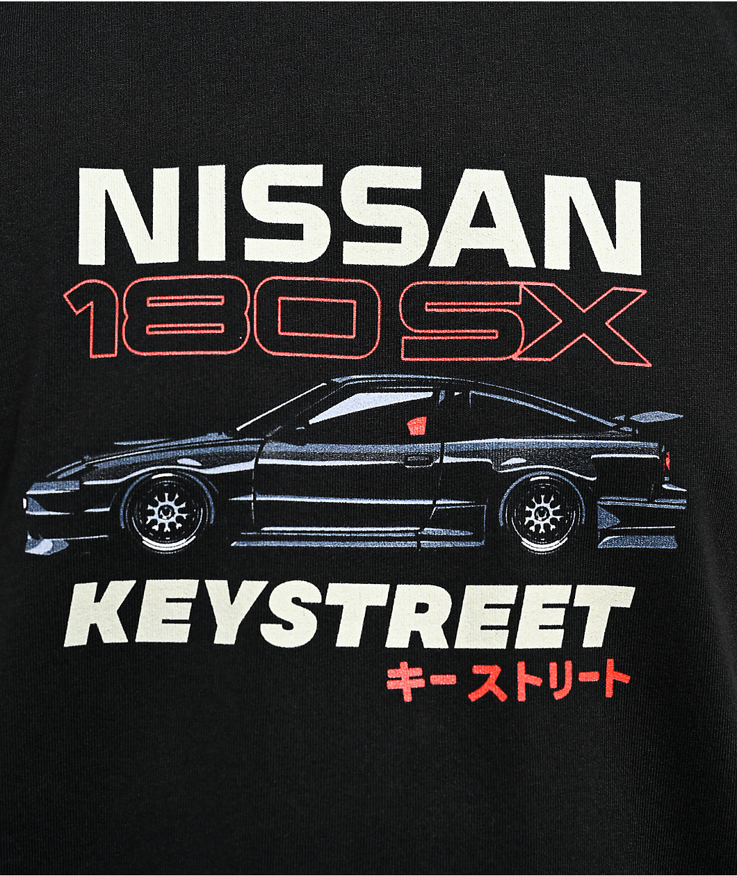 Key Street x Nissan Type X Black T-Shirt