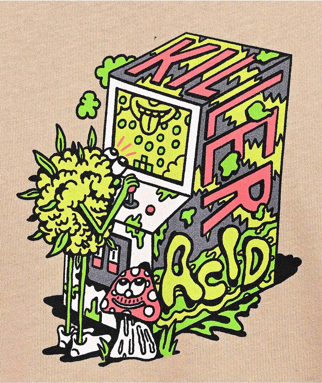 Killer Acid High Score Natural T-Shirt