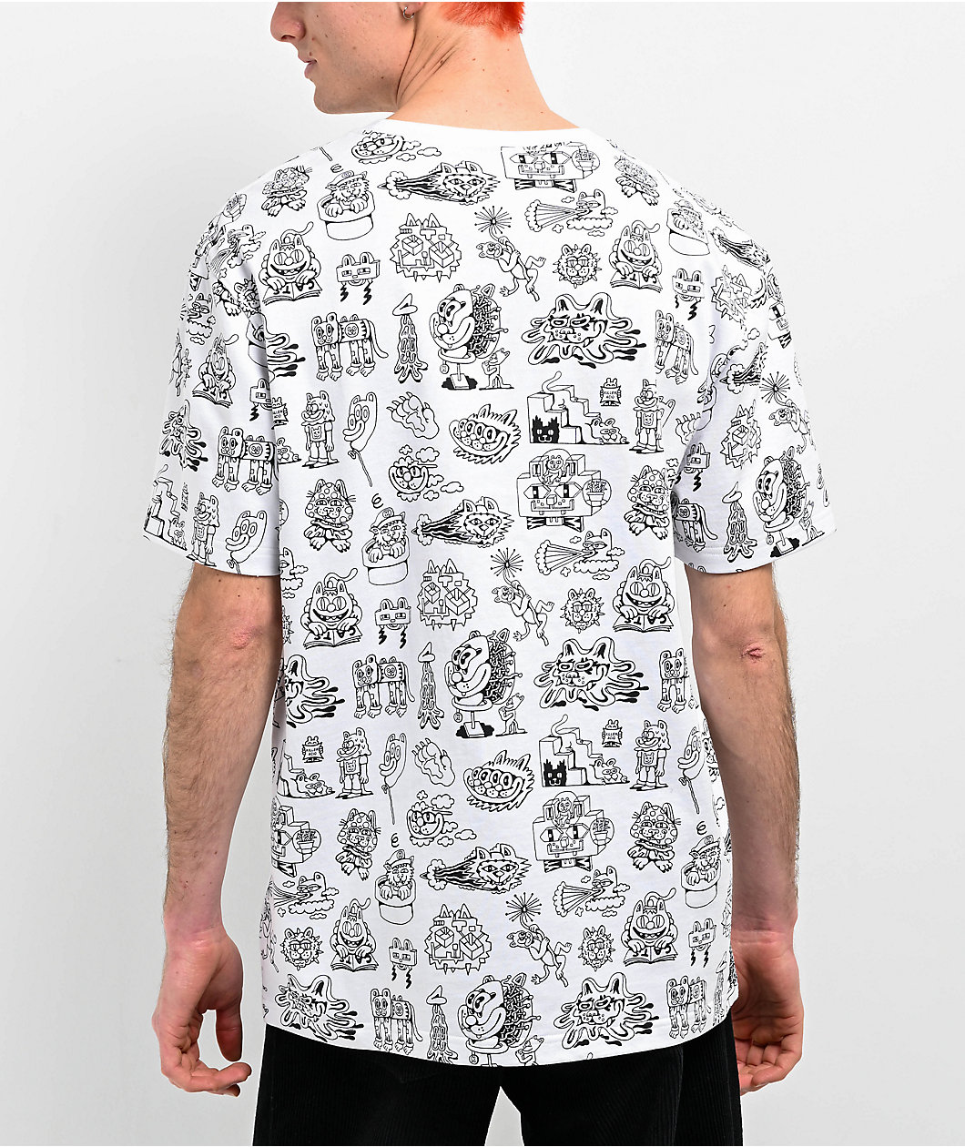 Killer Acid Los Gatos White T-Shirt