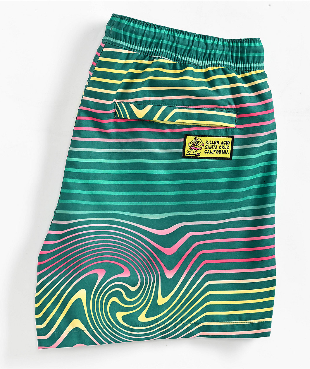 Killer Acid Magic Green Board Shorts