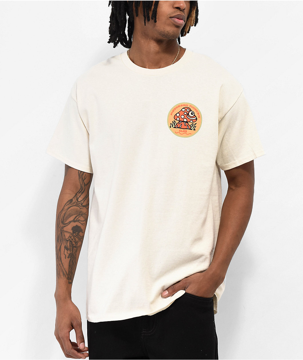 Killer Acid Mushroom Finder Sand T-Shirt