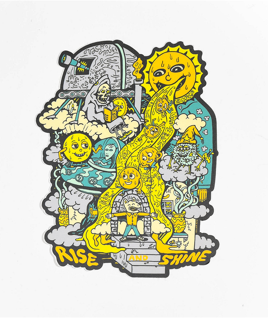Killer Acid Risenshine Sticker