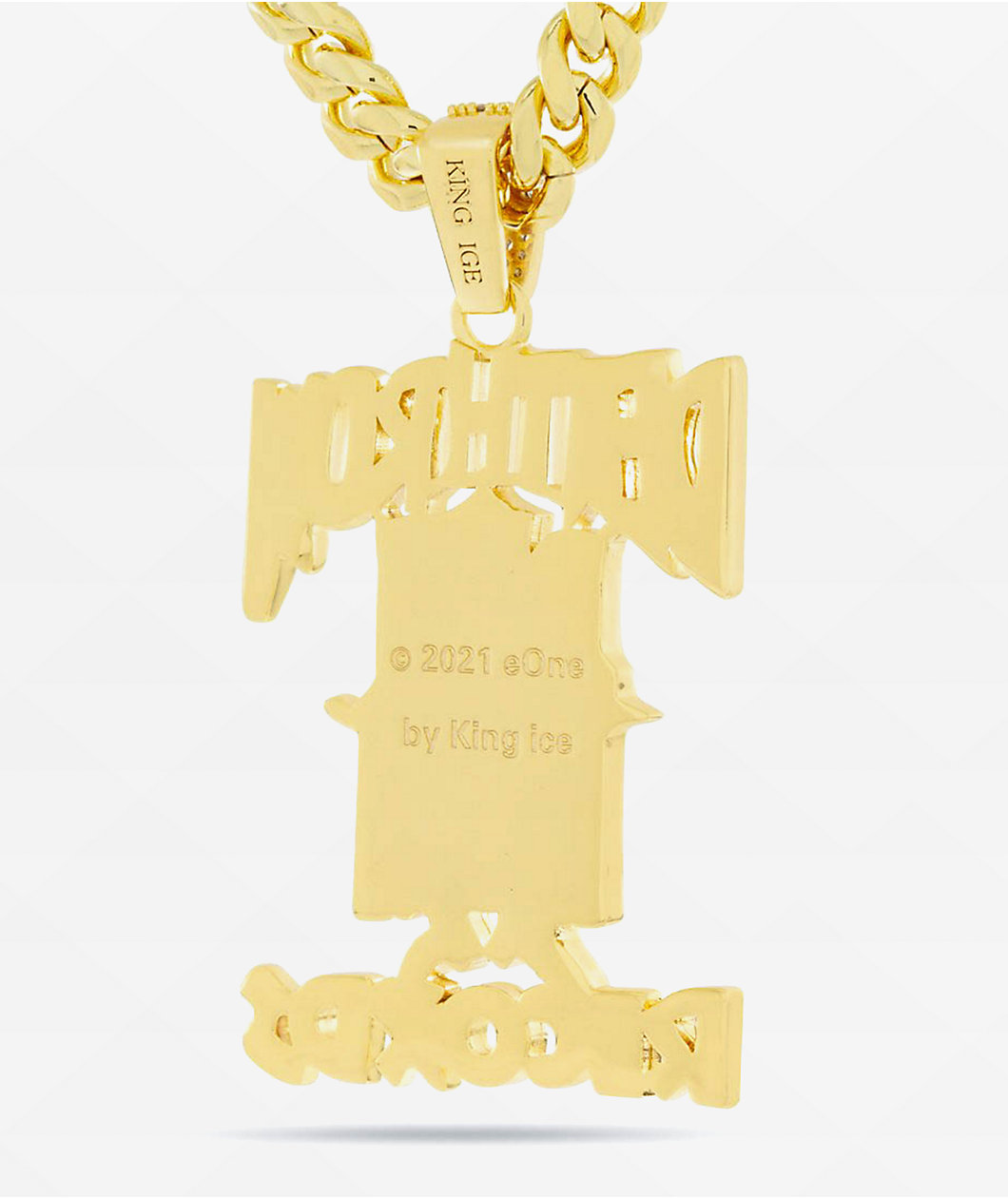King Ice x Death Row Records OG Death Row 20" Gold Necklace