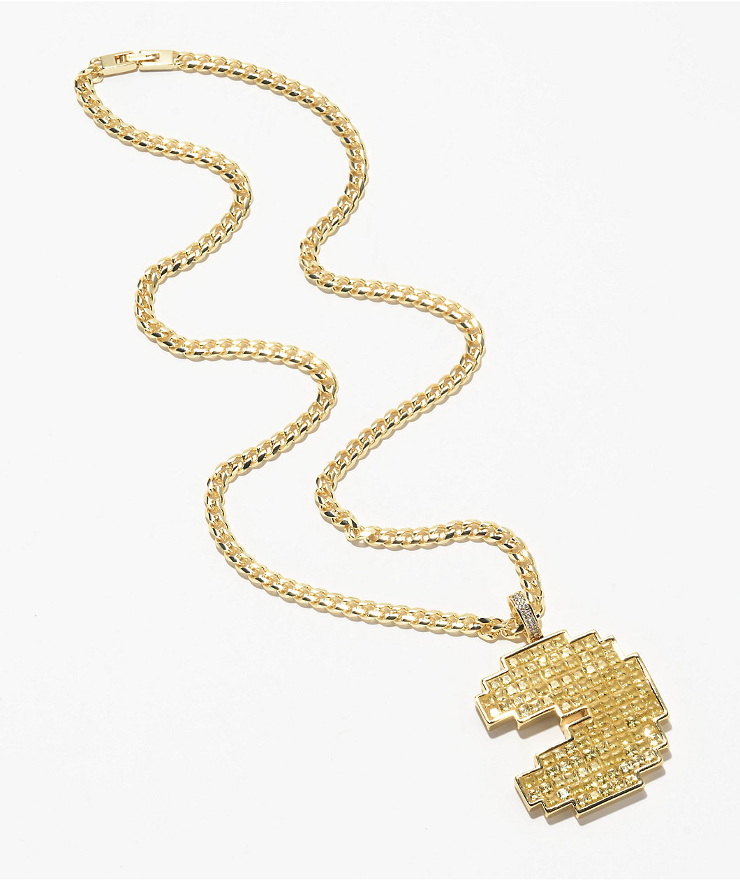 King Ice x Pac-Man 24" Gold Necklace
