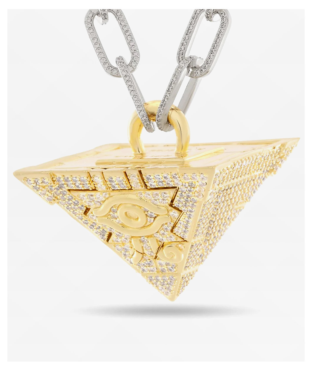 King Ice x Yu Gi Oh! Iced Millenium Puzzle Necklace