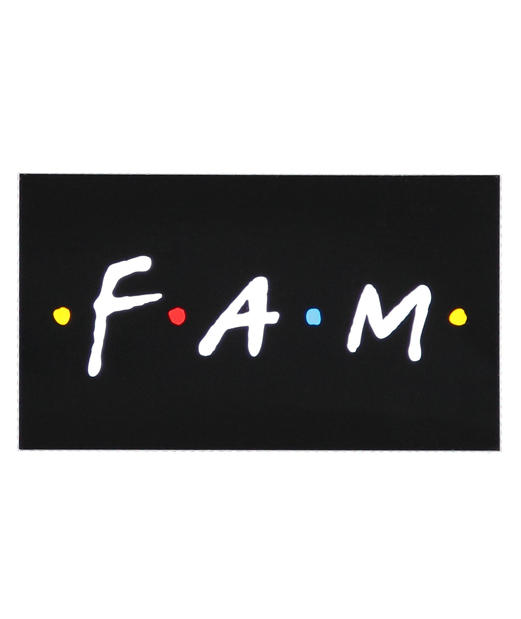 Know Bad Daze Fam Sticker
