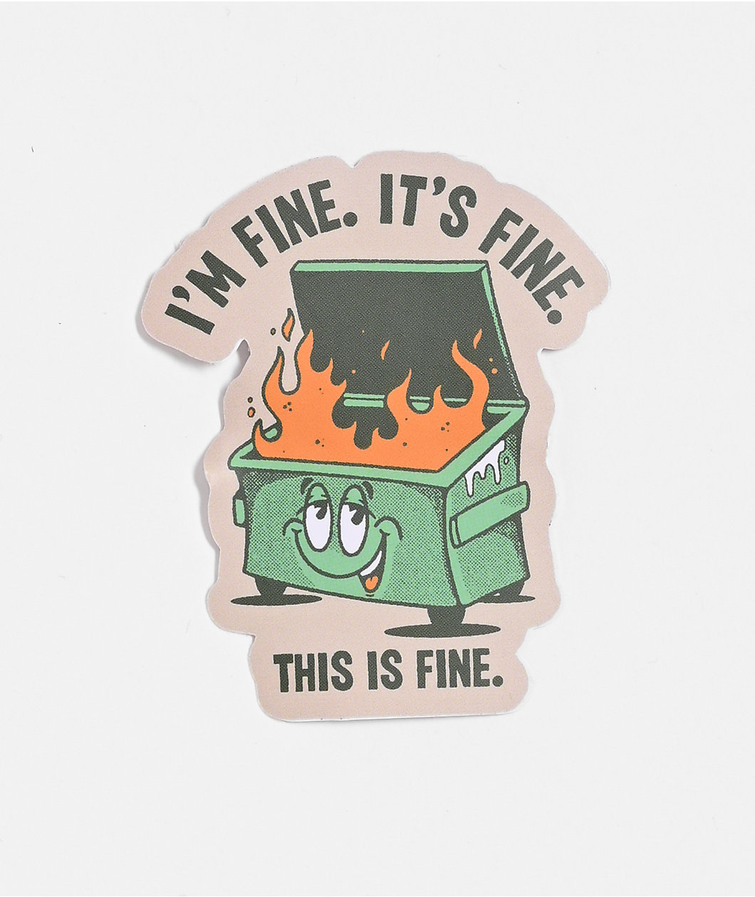 Know Bad Daze Fine Sticker