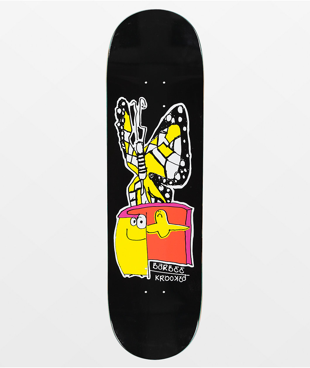 Krooked Barbee Open 8.75" Skateboard Deck