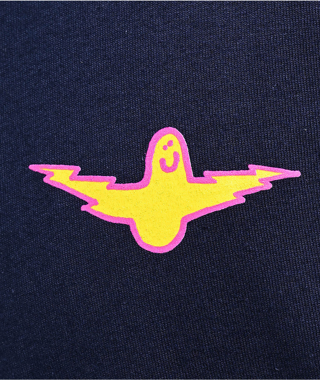 Krooked Bird Lightening Navy T-Shirt