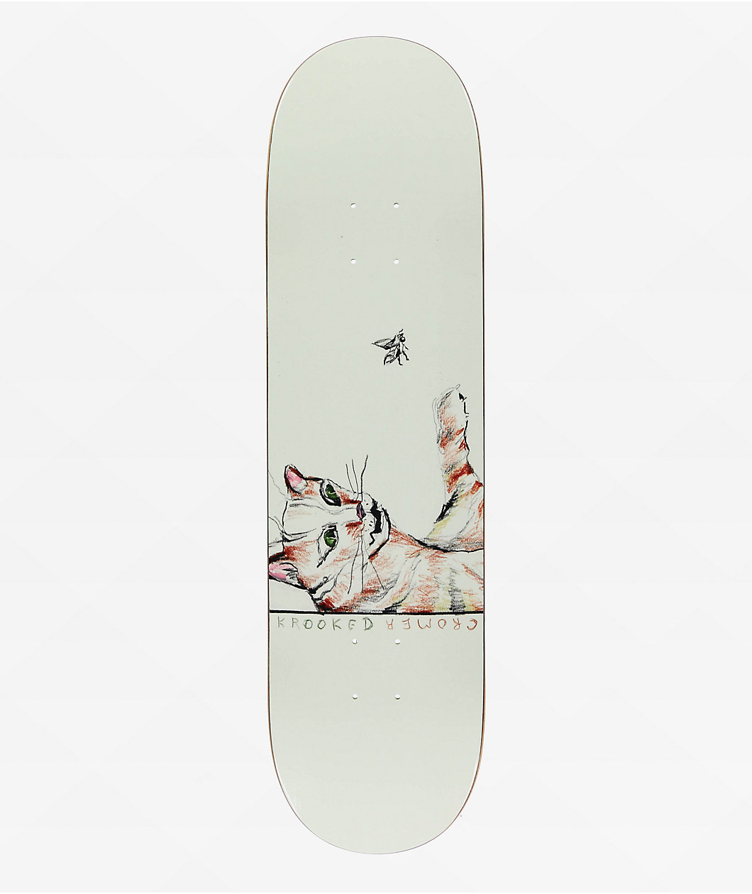 Krooked Cromer Predator 8.25" Skateboard Deck